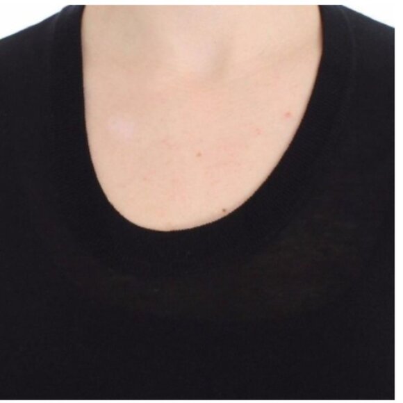 Dolce & Gabbana Women's Crewneck Black Sweater - Picture 2 of 14